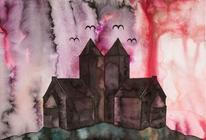Anezka Hoskova,  My beloved ghost,  akvarel na papire, 60 x 42cm, 2011 (2)