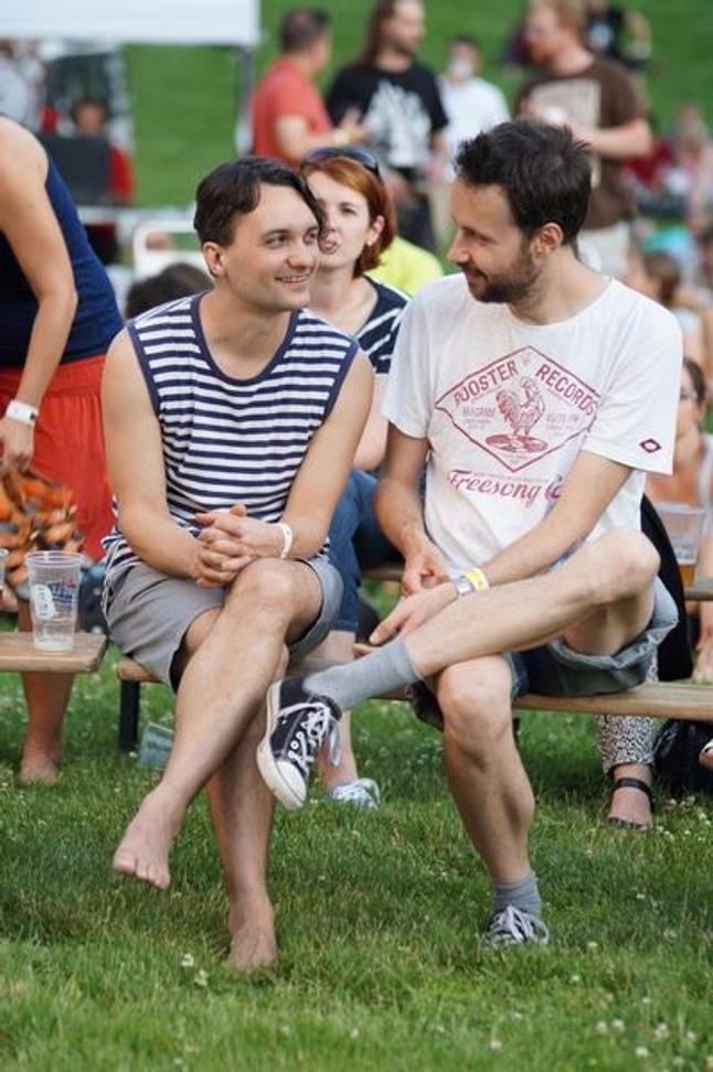 Stinčin koncert sledovaly z první řady i jedny z hvězd pátečního večera.