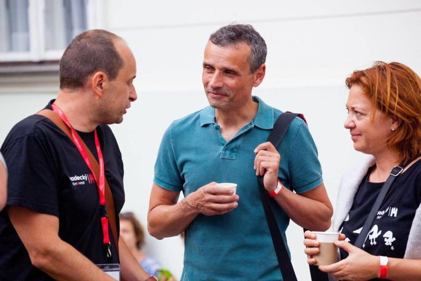 Zdenek Kral a žena (píše se o nich), foto tomáš rychtář