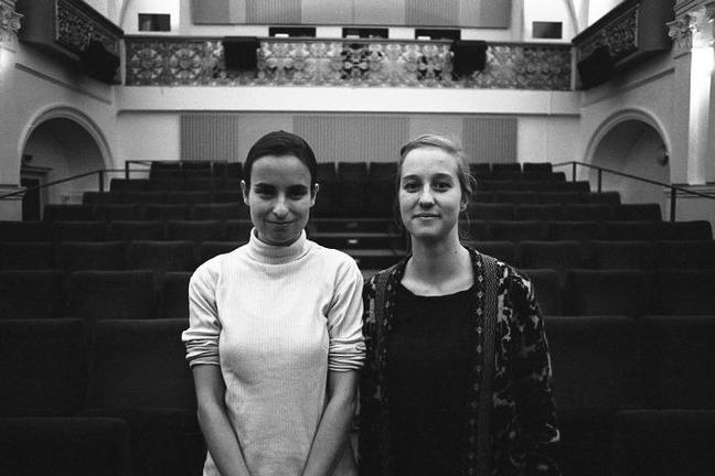 Anna Pleštilová a Helena Černohorská