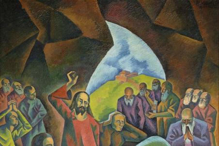 Bohumil Kubišta, Vzkříšení Lazara, 1911-1912, Západočeská galerie v Plzni
