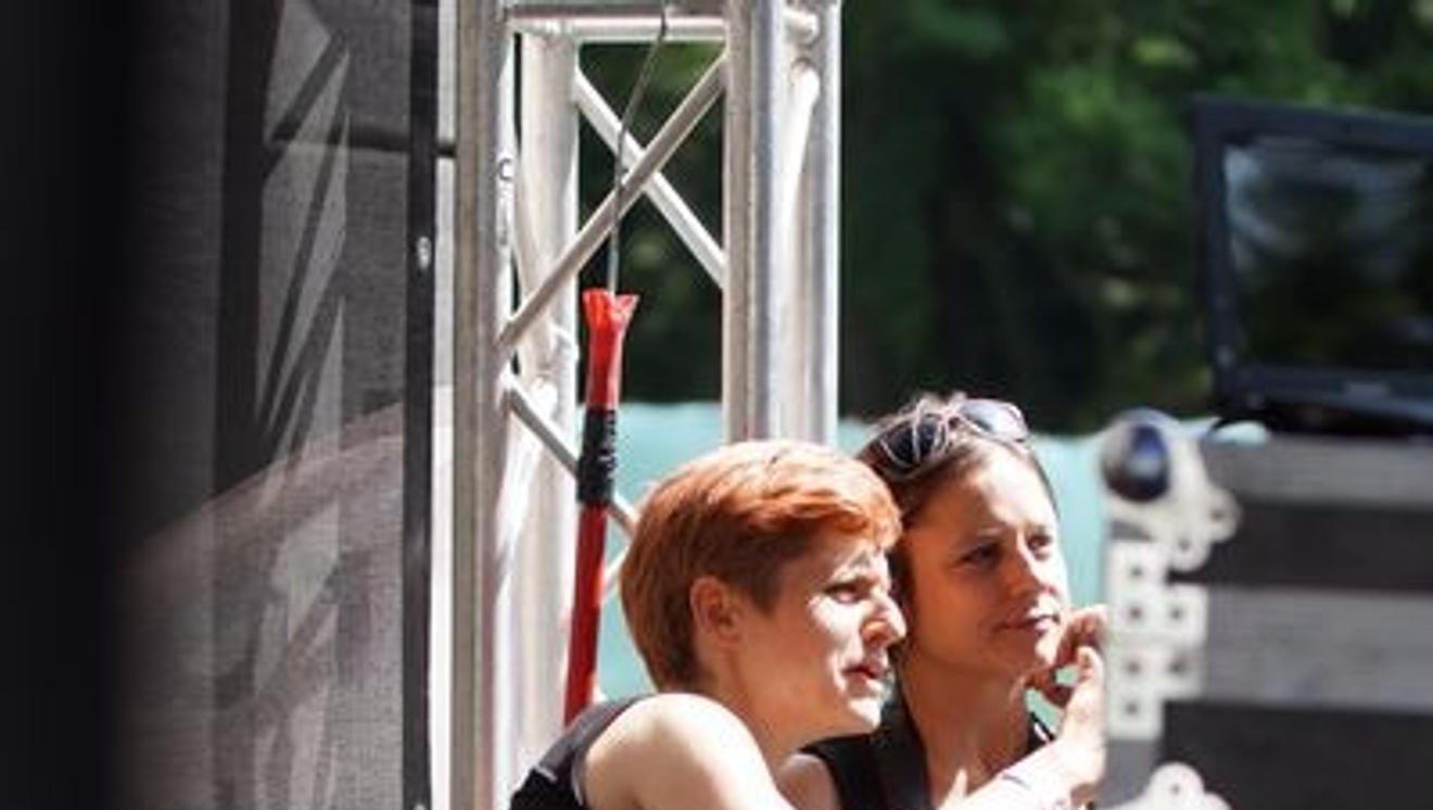 Muzikantka Gabriela Vermelho, která byla na festivalu coby divačka, byla velmi zvědavá co to má Kryštof Kaplan z Vložte Kočku v „té své pramici“