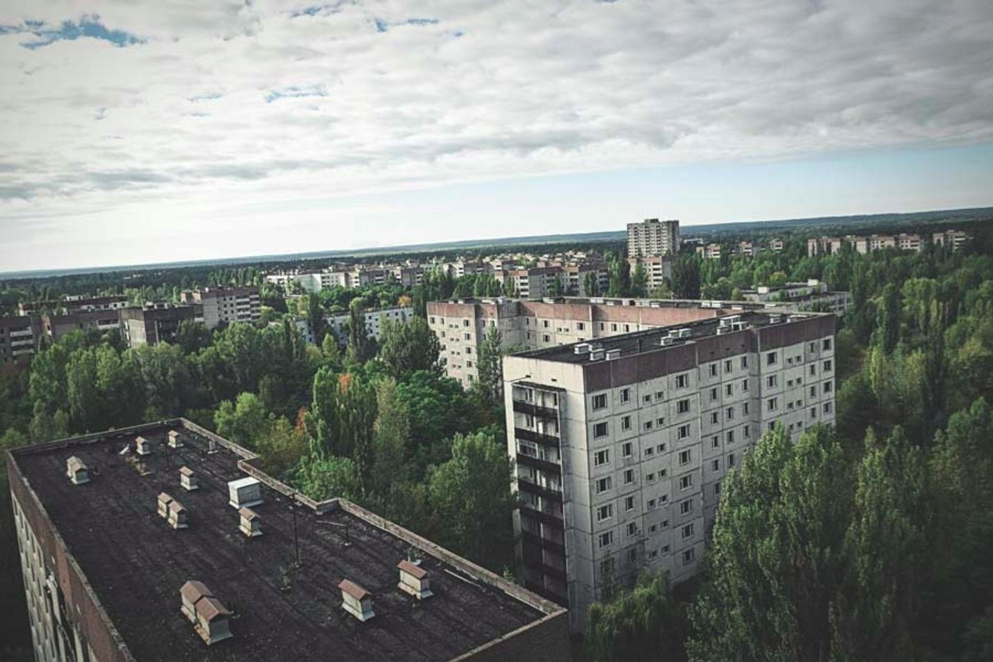 Výhled na Pripjať 2