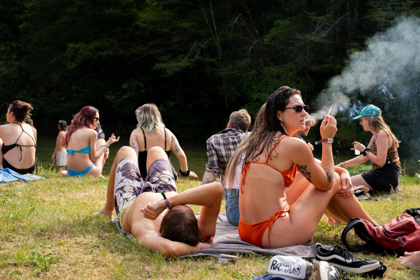 Atmosféra na Bear Stone festivalu 2026.