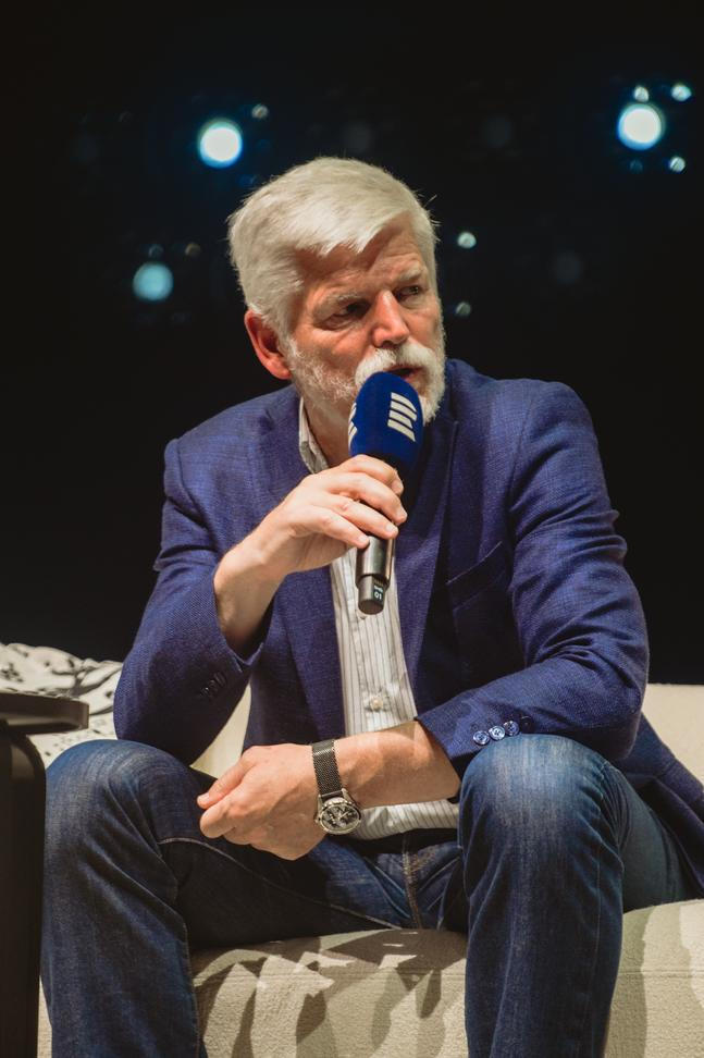 Prezident Petr Pavel v rozhovoru s Liborem Boučkem