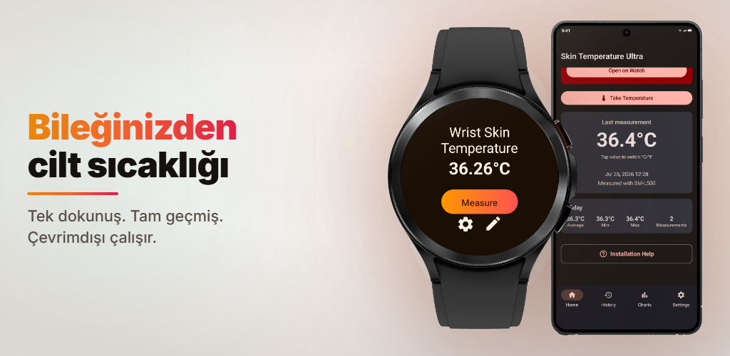 Galaxy Watch Bilek Derisi Sıcaklığı Neyi Ölçer?