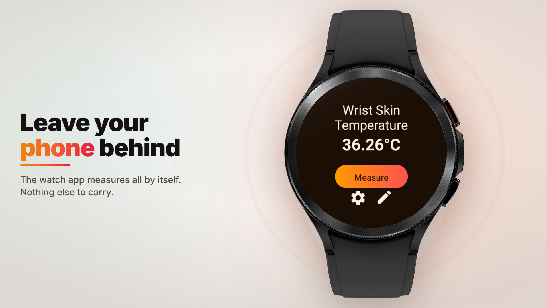 Standalone na Galaxy Watch app na nagpapakita ng temperatura ng balat sa pulso nang hindi kailangan ng phone app