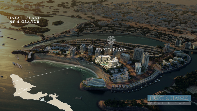Spacious 1 bedroom - Mina Al Arab - Porto Playa-Sea View