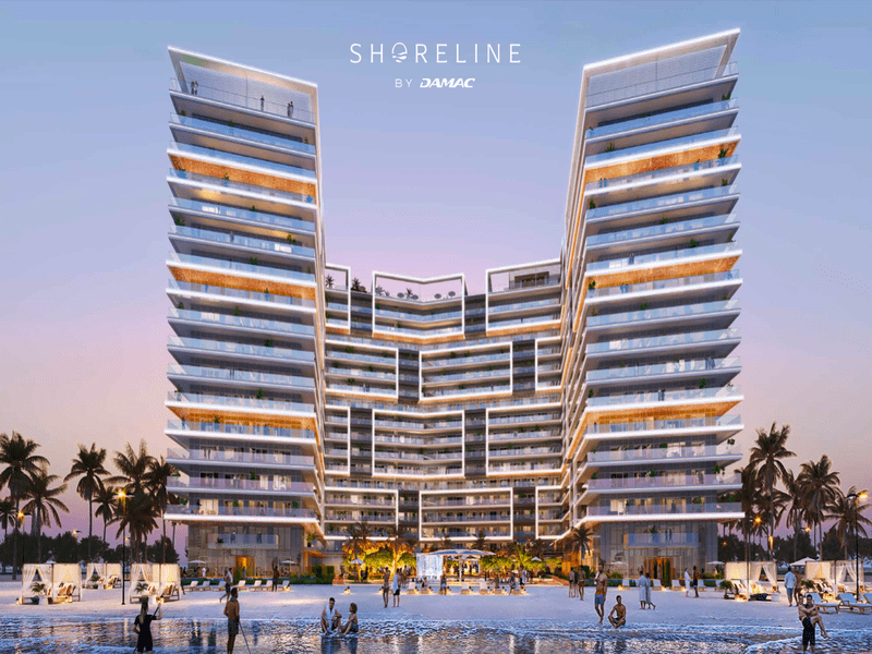 1 Bed for Sale in Damac Shoreline Al Marjan - Sea View - Below OP