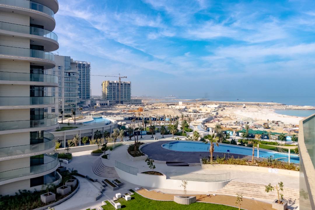 1 Bed for Rent in Mina - Brand New - Middle Floor - Lagoon and SeaView