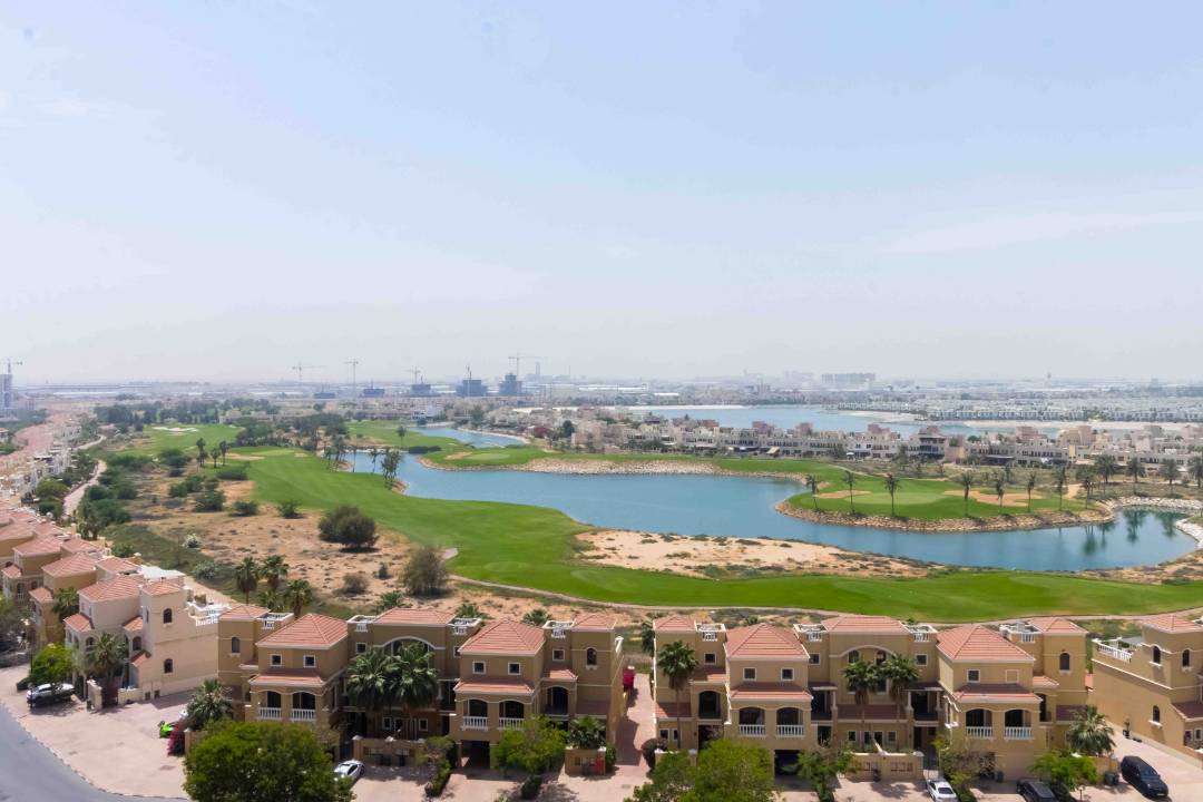 Furnished Studio - Lagoon View for Sale Al Hamra Village - High Floor