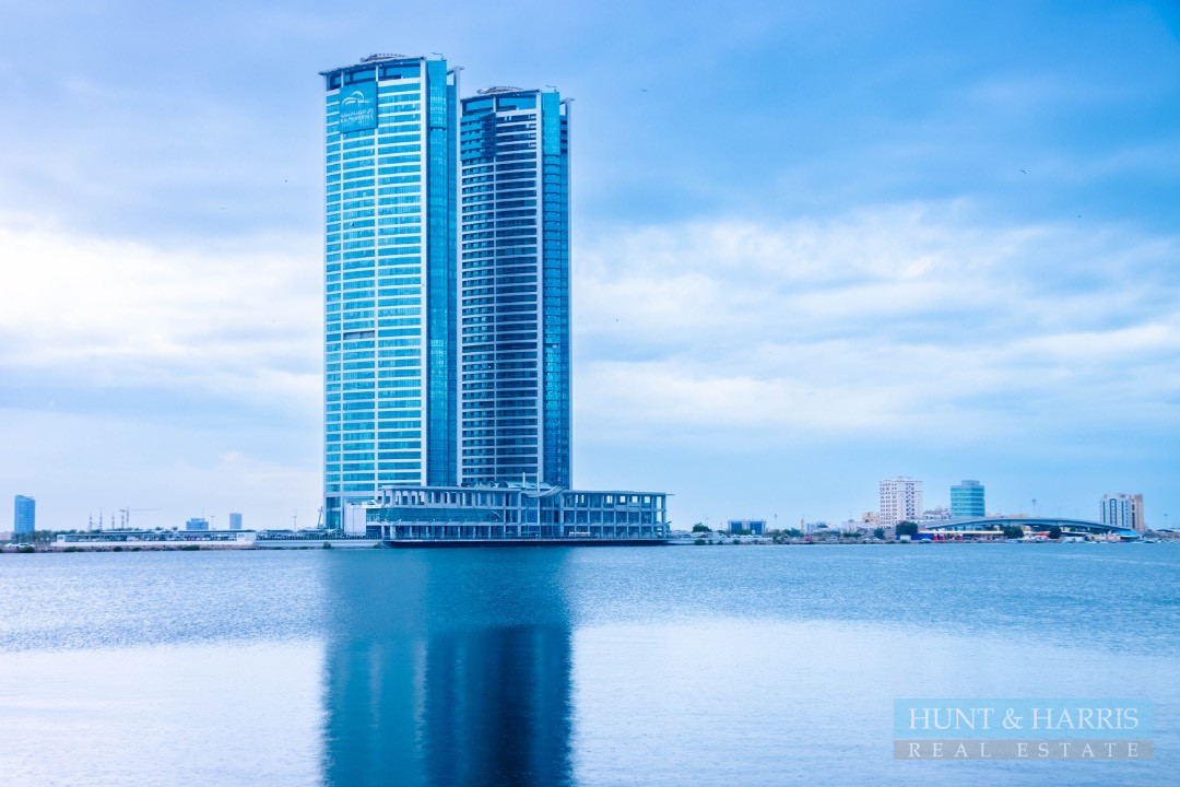 Spacious One Bedroom for Sale Julphar Tower - Waterfront View