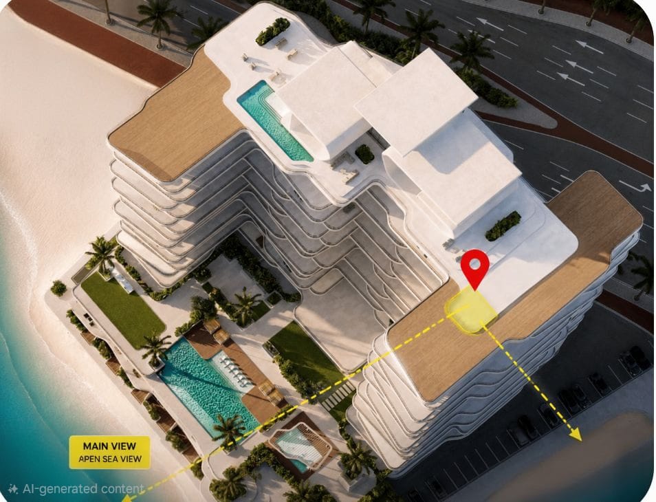 High Floor - Luxury 3BR For Sale - Aston Martin Residences - Sea View