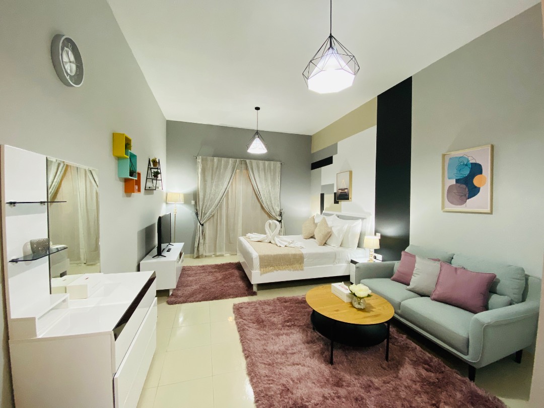 Fully Furnished Studio for Rent - Al Hamra Village Lagoon &amp; Golf view