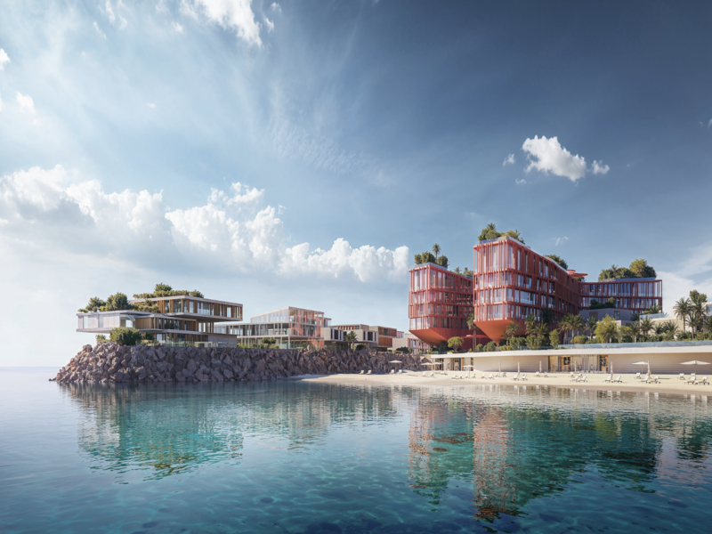 Studio Apartment For Sale Mairid Beach - Sea View - Great Investment