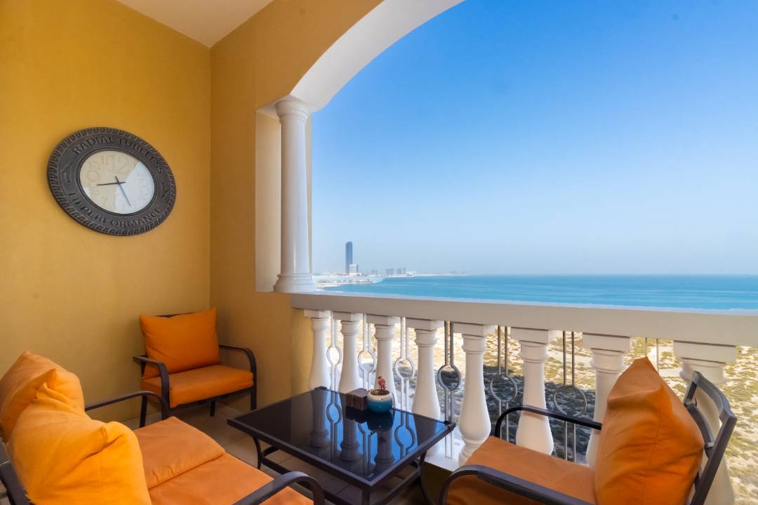 2 Bed Apartment for Rent - Al Hamra - Sea View - Fully Furnished