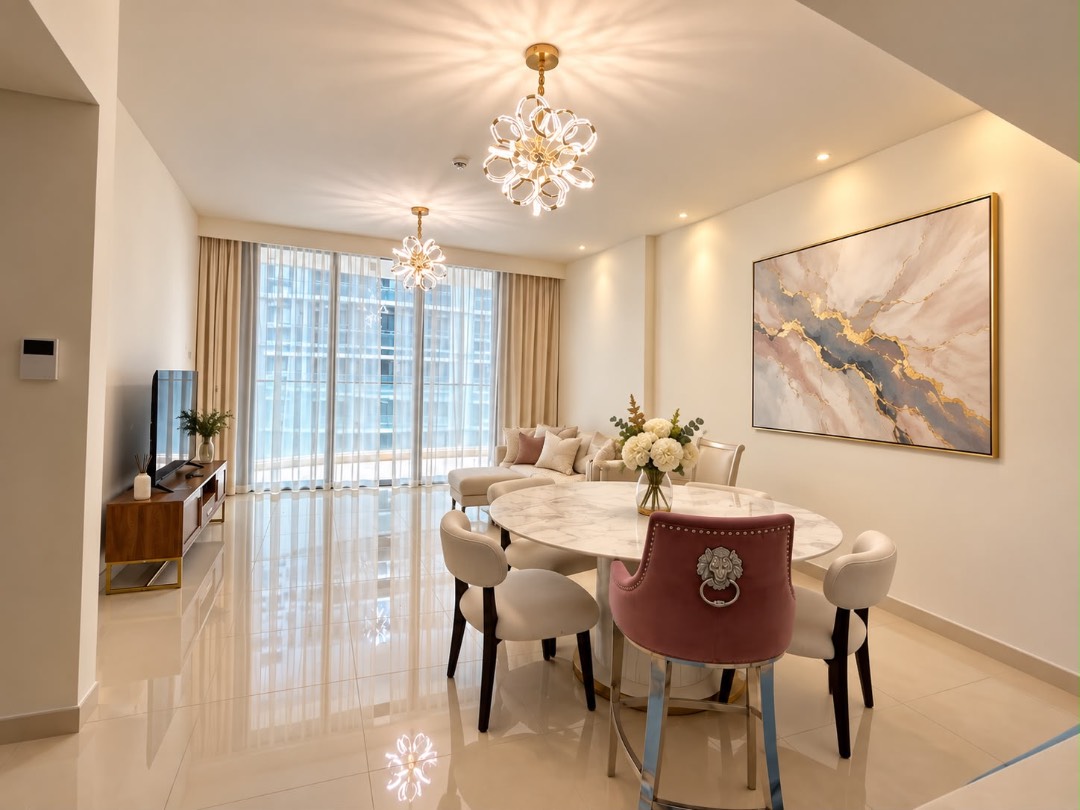 Furnished One Bedroom for Rent - Mina Al Arab - Great Views