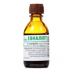 Эвкалипт настойка флакон для наружного и внутреннего применения 25 мл Лубныфарм