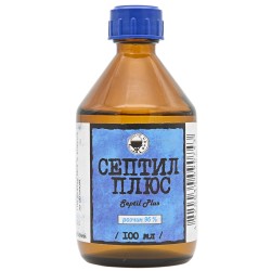 Септил Плюс раствор спиртовой 96%, флакон, 100 мл