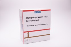 Глатирамера Ацетат-Виста раствор для инъекций по 1 мл в шприце, 20 мг/мл, 28 шт.
