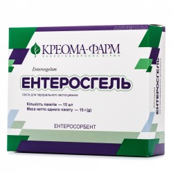 Энтеросгель паста, 70 г/100 г, по 15 г в саше, 15 шт.