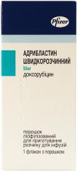 Адрибластин 50 мг N1 порошок