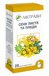 Сенны листья и плоды по 2 г в фильтр-пакетах, 20 шт. - Лектравы