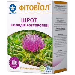 Шрот из плодов расторопши в пачке, 100 г 