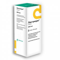 Лактунорм слабительный сироп 670 мг/мл 200 мл
