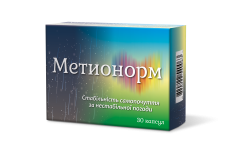 Метионорм диетическая добавка, капсулы по 460 мг, 30 шт.