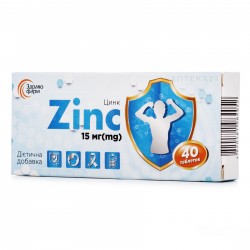 Цинк таблетки, 40 шт.