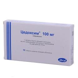 Цедоксим 100 мг №10 таблетки