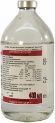 Хартмана раствор для инфузий, 400 мл