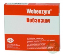 Вобэнзим таблетки, 40 шт.