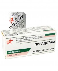 Пирацетам таблетки по 200 мг, 60 шт. - ПАО "Красная звезда"