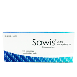 Савис таблетки от эндометриоза по 2 мг, 28 шт.