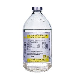 Рингера лактат раствор для инфузий, 400 мл