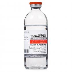 Натрия хлорид раствор для инфузий по 0,9%, 200 мл