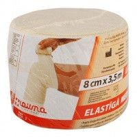 Бинт эластичный медицинский Lauma Latex Free, модель 2, 8 см х 3,5 м