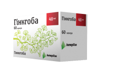Гинкгоба капсулы по 40 мг, 60 шт.