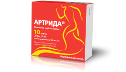 Артрида раствор для инъекций по 100 мг/мл, по 2 мл в ампулах, 10 шт.