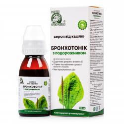 Бронхотоник с подорожником сироп от кашля для взрослых 100 мл 