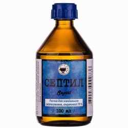 Септил раствор спиртовой 70%, флакон, 100 мл