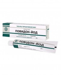 Повидон-йод линимент 10%, 30 г