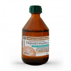 Перекись водорода раствор 3% в стеклянном флаконе, 100 мл - ПрАТ ФФ Віола