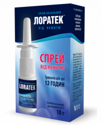 Лоратек спрей назальный с распылителем 0,05%, 10 г