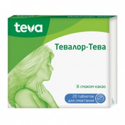 Тевалор-Тева таблетки для рассасывания, 20 шт.
