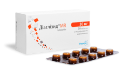Диаглизид MR таблетки по 30 мг, 30 шт.