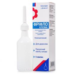 Фрифло Клизма раствор ректальный флакон с наконечником 133 мл, 1 шт.