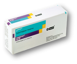 Ламитор таблетки по 50 мг, 30 шт.